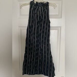 Madewell Black and White Knit Dress